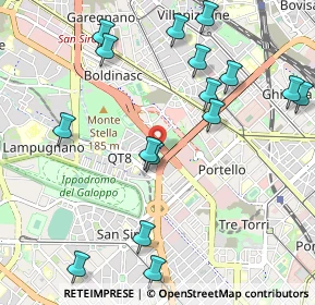 Mappa Via Cimabue, 20148 Milano MI, Italia (1.19625)