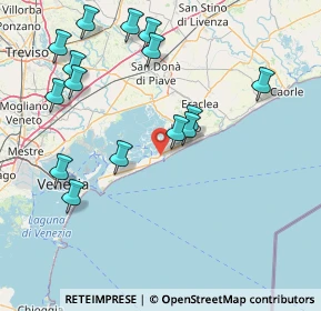 Mappa Via dell' Artigliere, 30013 Cavallino-Treporti VE, Italia (17.63)