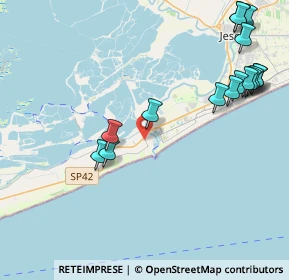 Mappa Via dell' Artigliere, 30013 Cavallino-Treporti VE, Italia (5.09375)