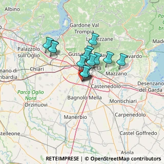 Mappa Via Fiorina Bulgherini, 25020 Flero BS, Italia (9.22)