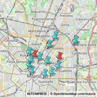 Mappa Piazza Luigi di Savoia, 20125 Milano MI, Italia (1.90133)
