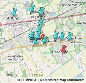 Mappa Via Cesare Pavese, 20018 Sedriano MI, Italia (1.592)