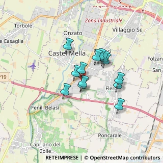 Mappa Via Nicolò Copernico, 25020 Flero BS, Italia (1.23692)