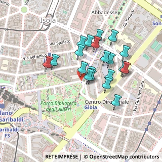 Mappa Largo Aldo de Benedetti, 20124 Milano MI, Italia (0.188)