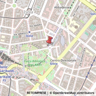 Mappa Via Filippo Sassetti, 17, 20124 Milano, Milano (Lombardia)