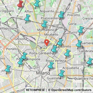 Mappa Via de Castillia Gaetano, 20124 Milano MI, Italia (2.83)