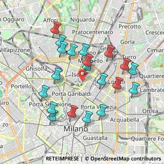 Mappa Via de Castillia Gaetano, 20124 Milano MI, Italia (1.895)