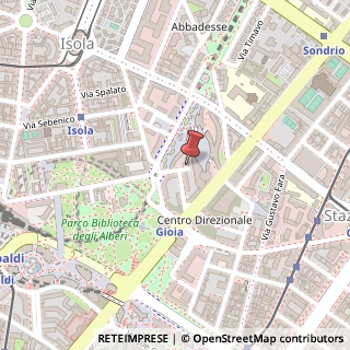 Mappa Via Ettore Bellani, 3, 20124 Milano, Milano (Lombardia)