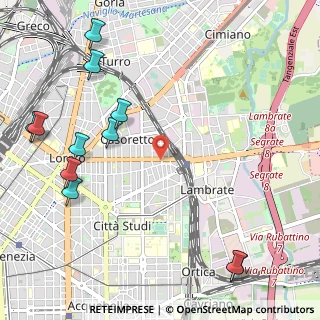 Mappa Piazza Pietro Gobetti, 20131 Milano MI, Italia (1.43455)