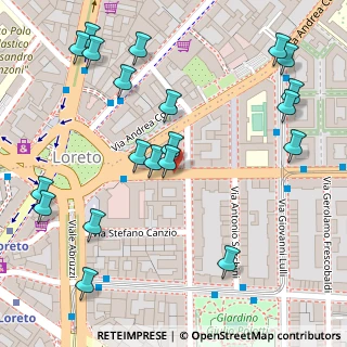Mappa Via Giovanni Ricordi, 20131 Milano MI, Italia (0.162)