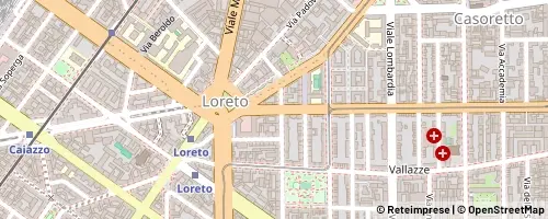 Mappa Milão