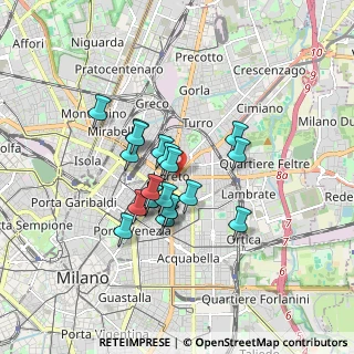 Mappa Via Giovanni Ricordi, 20131 Milano MI, Italia (1.274)