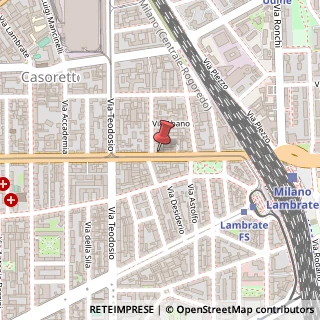 Mappa Via Francesco Ingegnoli, 2, 20131 Milano, Milano (Lombardia)