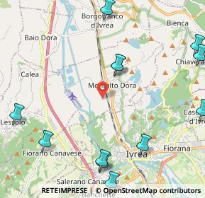 Mappa Via Polisen, 10016 Montalto Dora TO, Italia (2.97077)
