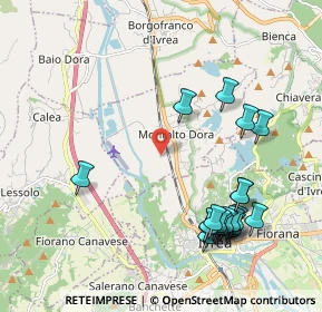 Mappa Via Polisen, 10016 Montalto Dora TO, Italia (2.3315)