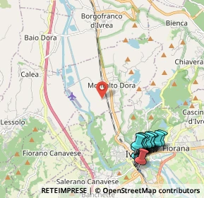 Mappa Via Polisen, 10016 Montalto Dora TO, Italia (2.68722)