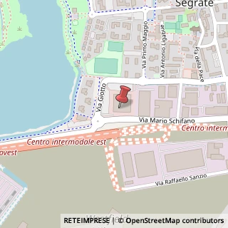 Mappa Via Amedeo Modigliani, 45, 20090 Segrate, Milano (Lombardia)