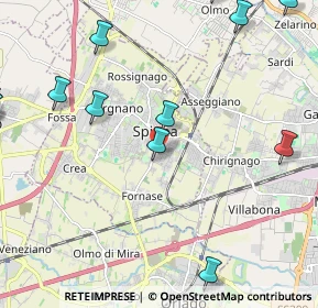 Mappa Via Gozzano, 30038 Spinea VE, Italia (3.12571)