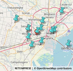 Mappa Via Matteotti, 30038 Spinea VE, Italia (6.29308)