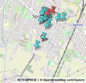 Mappa Via Gozzano, 30038 Spinea VE, Italia (0.4555)