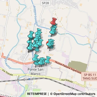 Mappa Via Tenente Annibale Calini, 25081 Bedizzole BS, Italia (0.67586)