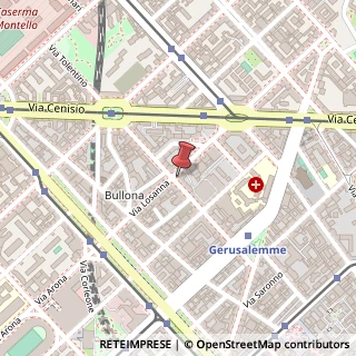 Mappa Via Losanna, 20, 20154 Milano, Milano (Lombardia)