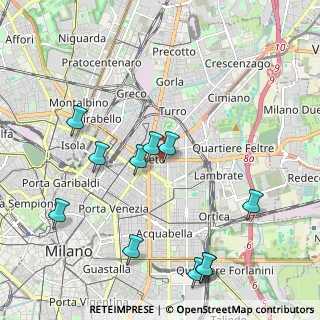 Mappa Via Lulli Giovanni, 20131 Milano MI, Italia (2.30727)