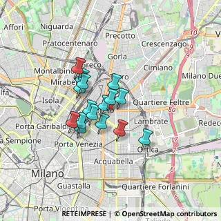 Mappa Via Lulli Giovanni, 20131 Milano MI, Italia (1.17875)