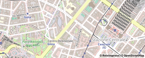 Mappa Milán