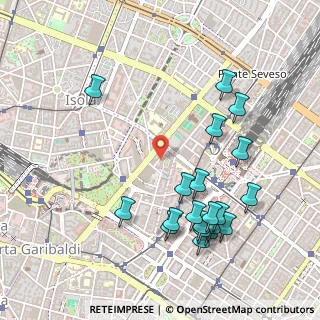 Mappa Via Alfredo Campanini, 20124 Milano MI, Italia (0.5595)