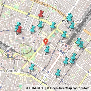 Mappa Via Alfredo Campanini, 20124 Milano MI, Italia (0.6435)
