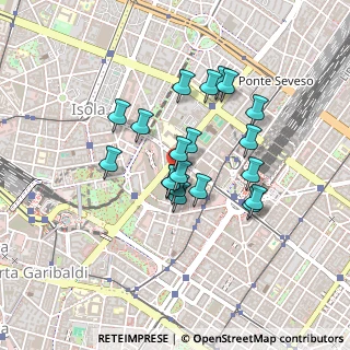 Mappa Via Gerolamo Cardano, 20124 Milano MI, Italia (0.341)