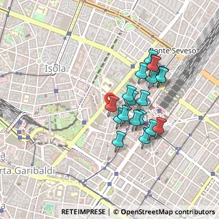 Mappa Via Gerolamo Cardano, 20124 Milano MI, Italia (0.38)