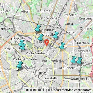 Mappa Via Gerolamo Cardano, 20124 Milano MI, Italia (2.24)