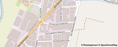 Mappa Capriano del Colle