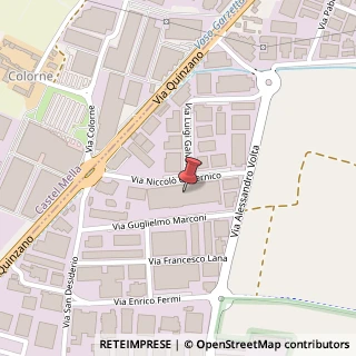 Mappa Via Guglielmo Marconi, 15, 25020 Capriano del Colle, Brescia (Lombardia)