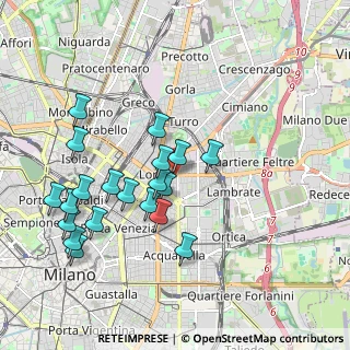 Mappa Piazza dell'Ospedale Maggiore, 20131 Milano MI, Italia (1.9455)