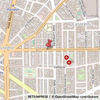 Mappa Via Nicola Antonio Porpora,  63, 20131 Milano, Milano (Lombardia)