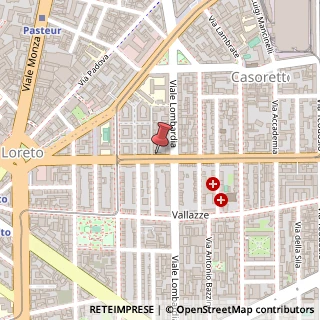 Mappa Piazza dell'Ospedale Maggiore, 3, 20131 Milano, Milano (Lombardia)