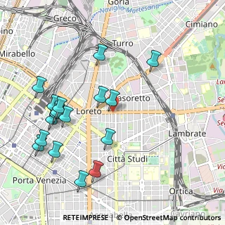 Mappa Piazza dell'Ospedale Maggiore, 20131 Milano MI, Italia (1.13353)