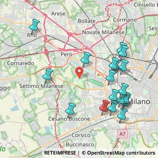 Mappa Via Cascina Bellaria, 20151 Milano MI, Italia (4.68667)
