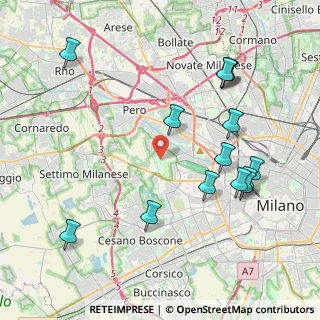 Mappa Via Cascina Bellaria, 20151 Milano MI, Italia (4.56929)