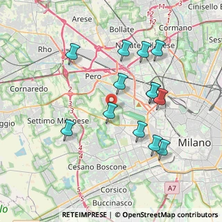 Mappa Via Cascina Bellaria, 20151 Milano MI, Italia (3.66077)