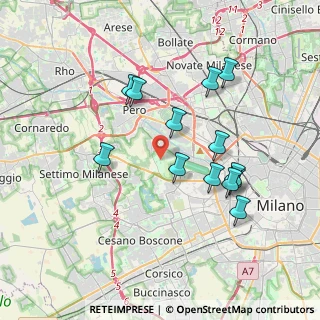 Mappa Via Cascina Bellaria, 20151 Milano MI, Italia (3.52308)