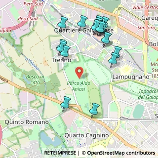 Mappa Via Cascina Bellaria, 20151 Milano MI, Italia (1.1445)