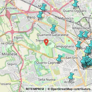 Mappa Via Cascina Bellaria, 20151 Milano MI, Italia (3.5725)