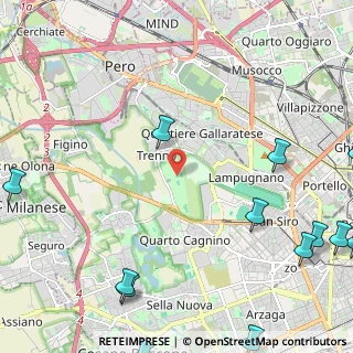 Mappa Via Cascina Bellaria, 20151 Milano MI, Italia (3.695)