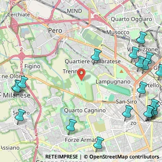 Mappa Via Cascina Bellaria, 20151 Milano MI, Italia (3.486)