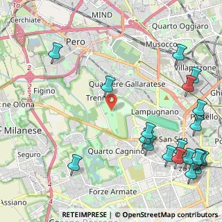 Mappa Via Cascina Bellaria, 20151 Milano MI, Italia (3.085)