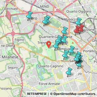 Mappa Via Cascina Bellaria, 20151 Milano MI, Italia (2.2425)